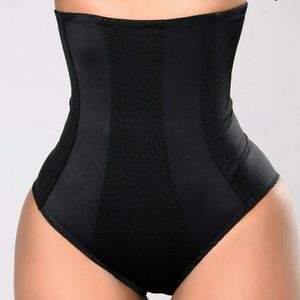 High waist shaping brief